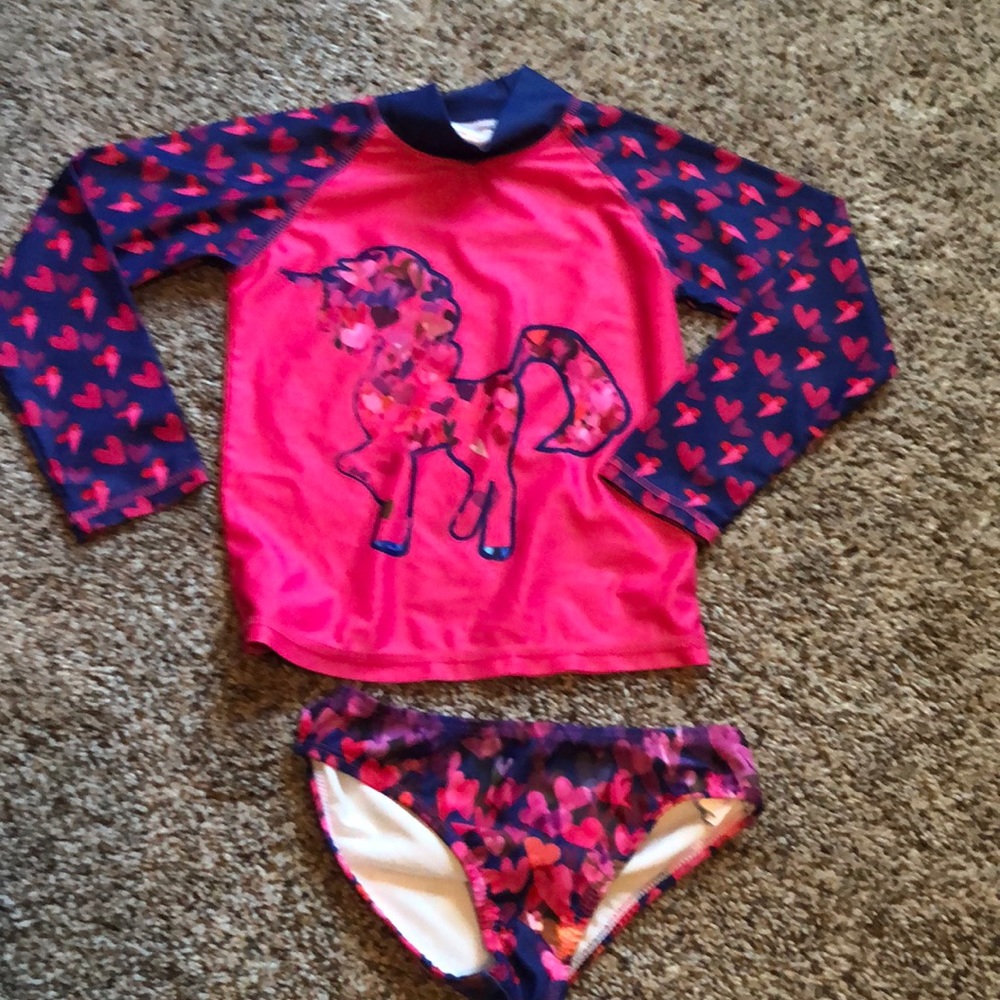Girls size 6 swim suit